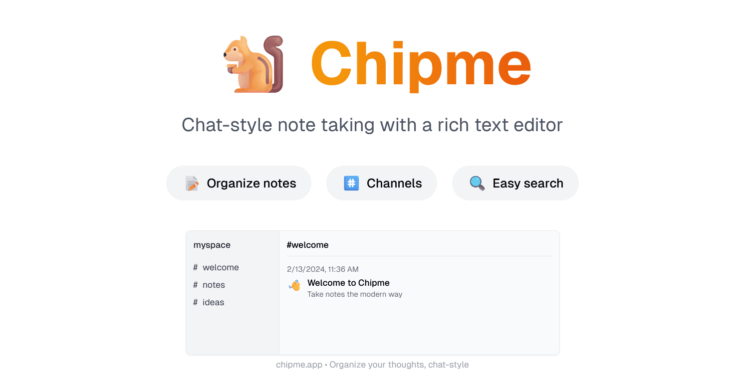 Project: Chipme